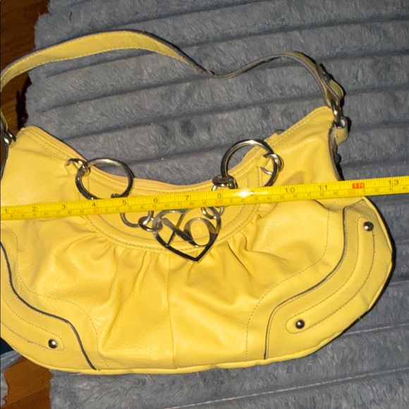 Yellow Y2K XOXO Hobo Bag - Picture 6 of 7